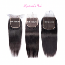 Load image into Gallery viewer, Silky Straight Closure